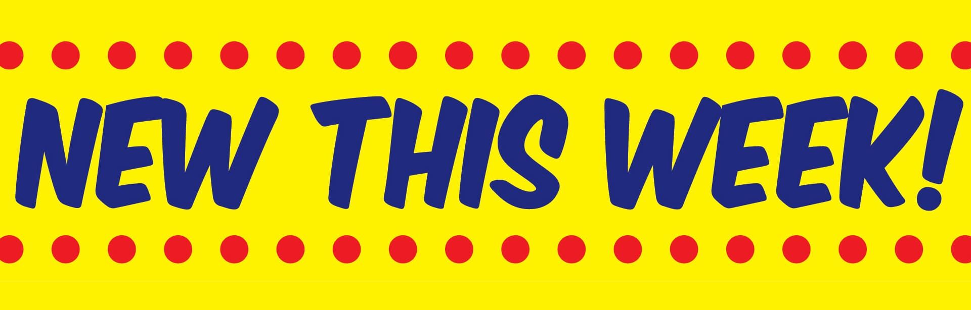 New This Week Banner